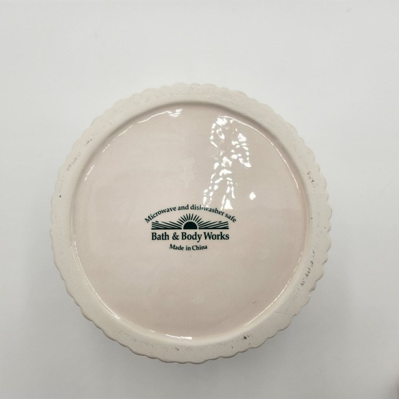 Bath & Body Works Roses Chocolates Hearts 6 1/2" Planter Bowl Unique Gift Idea - Picture 8 of 10